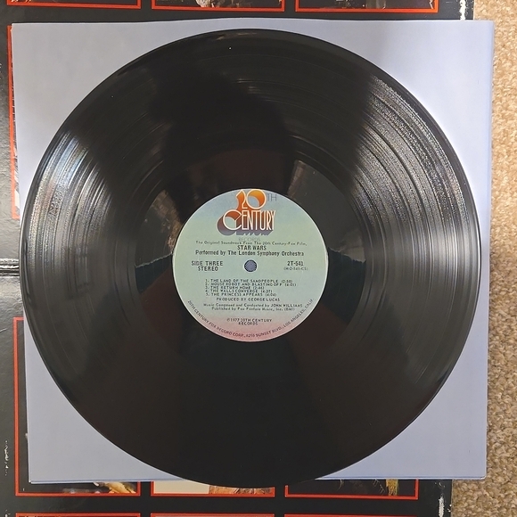 Star Wars Original Soundtrack 1977 Vinyl 12'' 2-discs - Picture 7 of 12